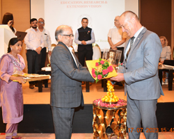 UPCAR  coordinated with supervision of Dr Sanjay Singh, Director General a three days (16 to 18 July 2023) Visit of Croatian Delegation for Sharing Knowledge of Agricultural Research and Education between Zagreb University, Croatia and all State Agricultural Universities of Uttar Pradesh including Bundelkhand University, Jhansi.